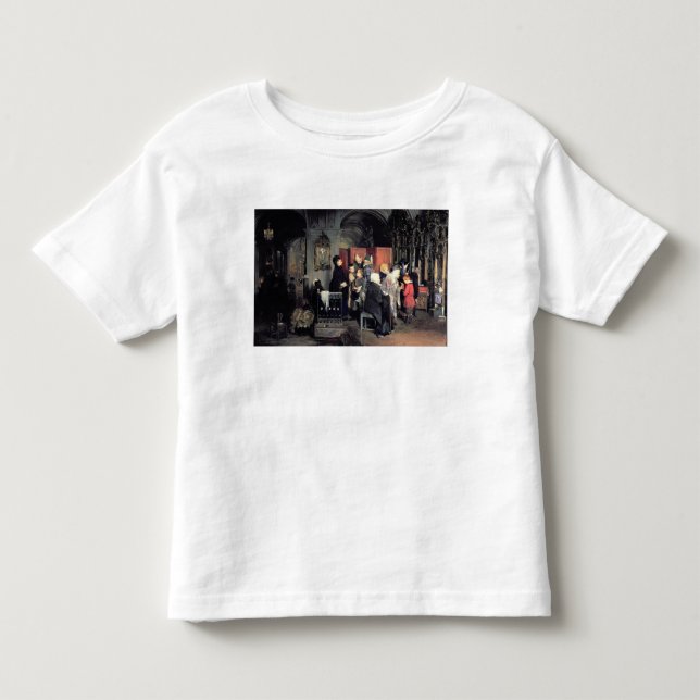 T-shirt Pour Les Tous Petits Avant la confession, 1877 (Devant)