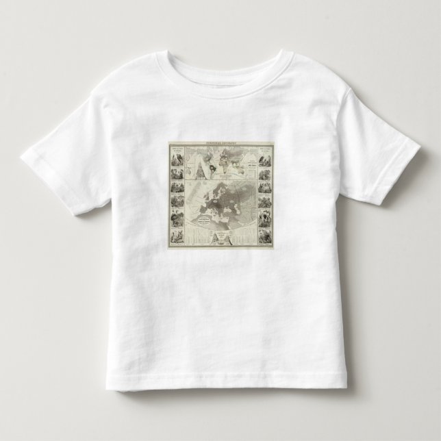 T-shirt Pour Les Tous Petits Aves, oiseaux (Devant)