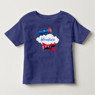 T-shirt Pour Les Tous Petits Avion de l'aviation vintage