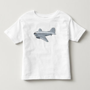 T-shirt Pour Les Tous Petits Avion rétro de dessin
