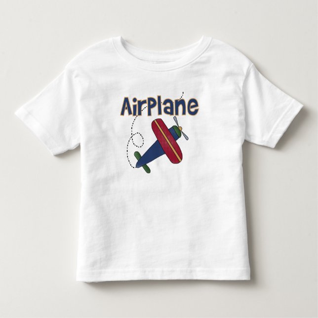 T-shirt Pour Les Tous Petits Avion Volant Avion (Devant)