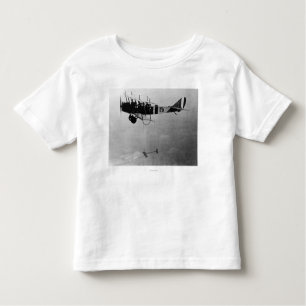 T-shirt Pour Les Tous Petits Avions de Curtiss JN-4 Jenny avec l'aile modèle