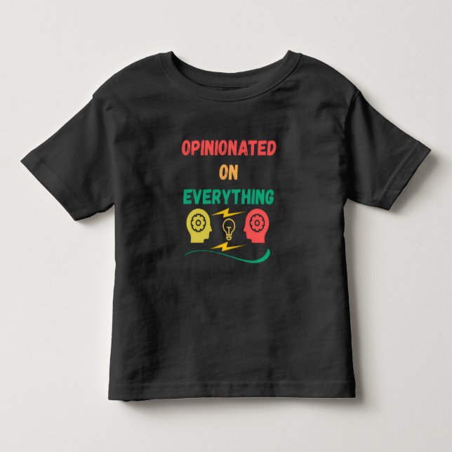 T-shirt Pour Les Tous Petits Avis Sur Tout (Devant)