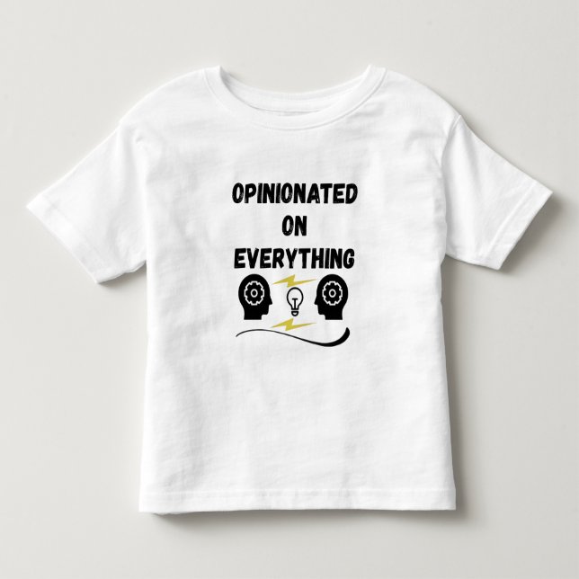 T-shirt Pour Les Tous Petits Avis Sur Tout (Devant)