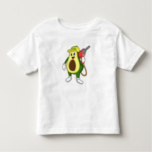 T-shirt Pour Les Tous Petits Avocado en tant que artisan avec exercices