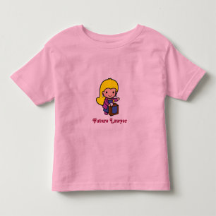 T-shirt Pour Les Tous Petits Avocat - Fille