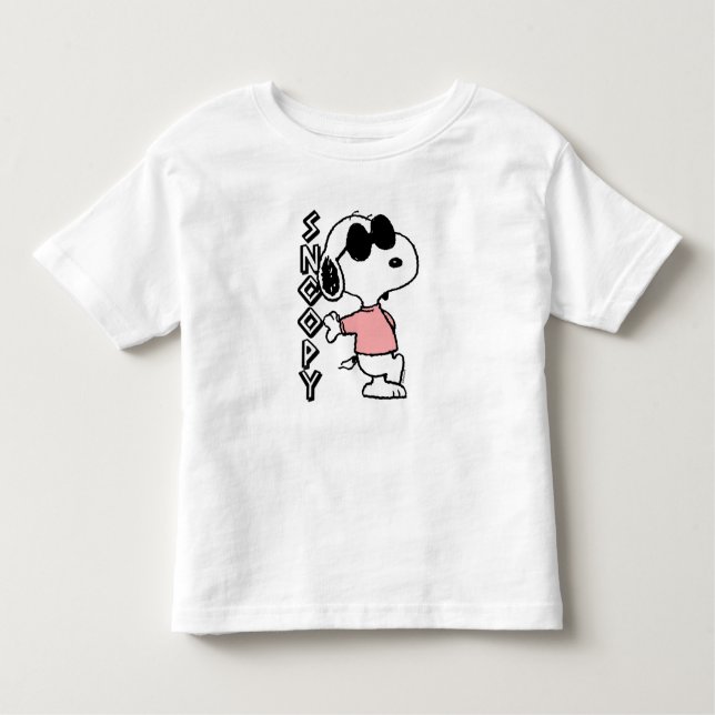 T-shirt Pour Les Tous Petits B07CH4K8H4_Peanuts   Snoopy Joe Cool (Devant)