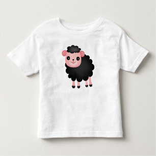 T-shirt Pour Les Tous Petits Baa Baa Black Sheep