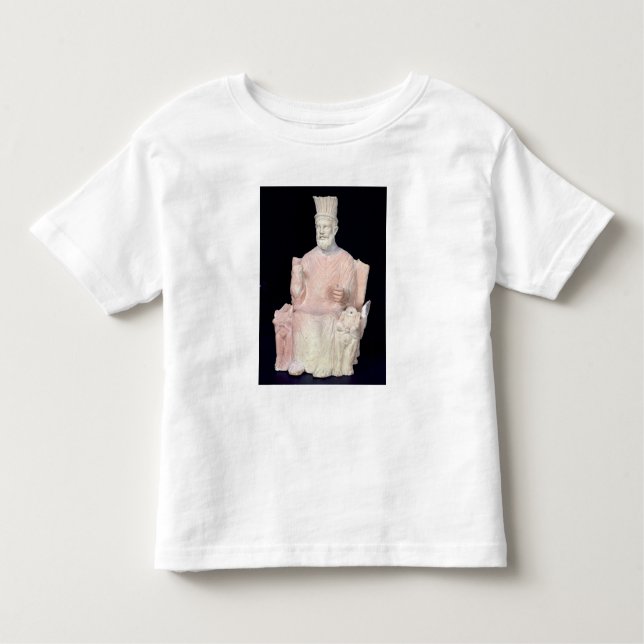 T-shirt Pour Les Tous Petits Baal Hammon posé sur son trône (Devant)