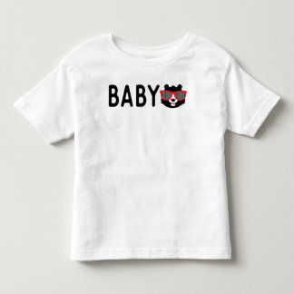 T-shirt Pour Les Tous Petits Baby Bear avec lunettes de soleil Toddler Baby T-s