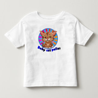 T-shirt Pour Les Tous Petits baby cat pallais