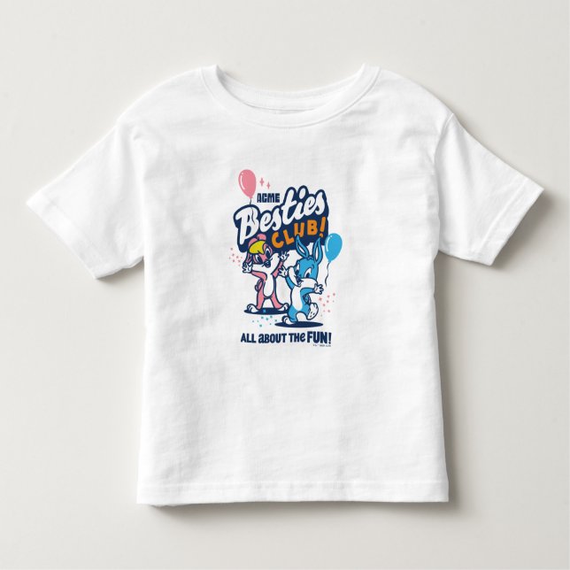 T-shirt Pour Les Tous Petits Baby Lola et BUGS BUNNY™ - Besties Club! (Devant)