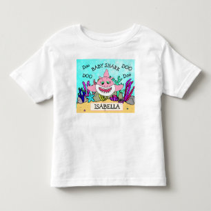 T-shirt Pour Les Tous Petits Baby Shark Baby's personnalisé