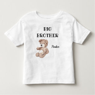 T-shirt Pour Les Tous Petits Baby shower Attire Big Brother 2T à 5-6T Garçon