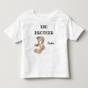 T-shirt Pour Les Tous Petits Baby shower coloré Big Brother 2T à 5-6T Garçon