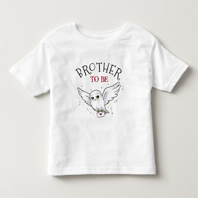 T-shirt Pour Les Tous Petits Baby Shower Harry Potter | Futur Grand Frère (Devant)