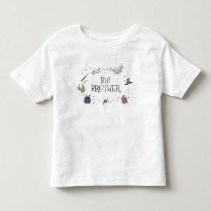 T-shirt Pour Les Tous Petits Baby Shower Harry Potter   Grand Frère