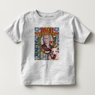 T-shirt Pour Les Tous Petits BACH - la musique est puissante