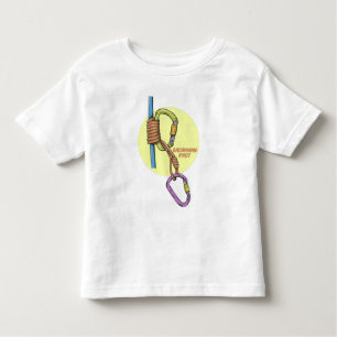 T-shirt Pour Les Tous Petits Bachmann Rock Escalade Prusik hitch