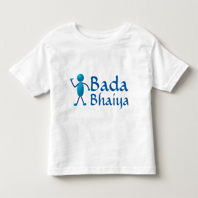 T-shirt Pour Les Tous Petits Bada Bhaiya (Big Brother) (Devant)