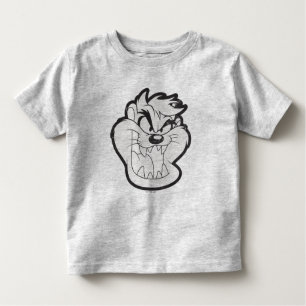 T-shirt Pour Les Tous Petits Badge TAZ™ Evil Grin