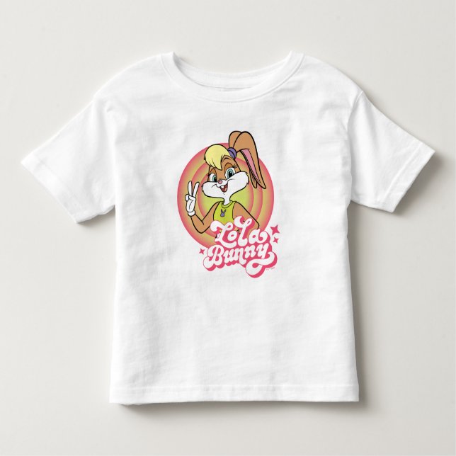 T-shirt Pour Les Tous Petits Bagues Lola Retro LOONEY TUNES™ (Devant)