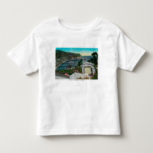 T-shirt Pour Les Tous Petits Baie d'Avalon des jardins de Wrigley's (Devant)
