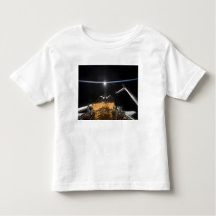T-shirt Pour Les Tous Petits Baie de charge utile de Space Shuttle Atlantis