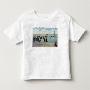 T-shirt Pour Les Tous Petits Baigneurs à la plage