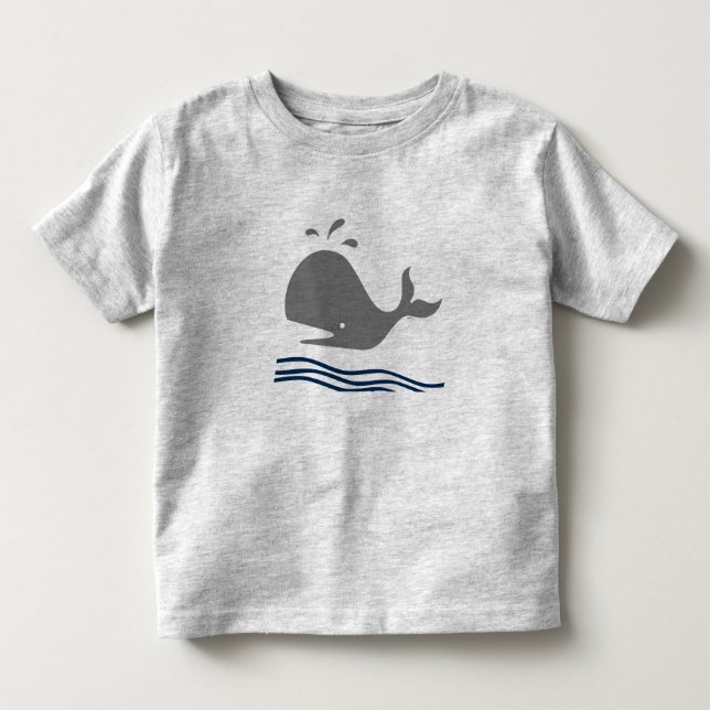 T-shirt Pour Les Tous Petits Baleine (Devant)