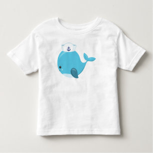 T-shirt Pour Les Tous Petits Baleine à voile, Belle baleine, Petite baleine, Ba