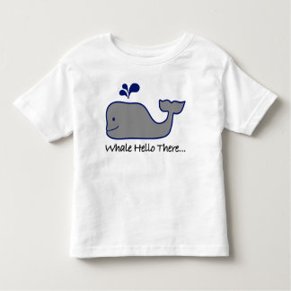 T-shirt Pour Les Tous Petits Baleine Bonjour là