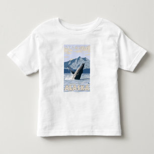 T-shirt Pour Les Tous Petits Baleine de bosse - Skagway, Alaska