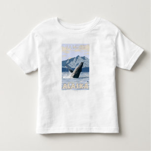 T-shirt Pour Les Tous Petits Baleine de bosse - Valdez, Alaska
