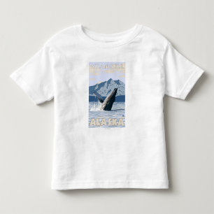 T-shirt Pour Les Tous Petits Baleine de bosse - Wrangell, Alaska