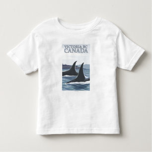 T-shirt Pour Les Tous Petits Baleines #1 - Victoria, AVANT JÉSUS CHRIST Canada