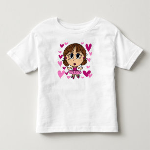 T-shirt Pour Les Tous Petits Ballerina Girl