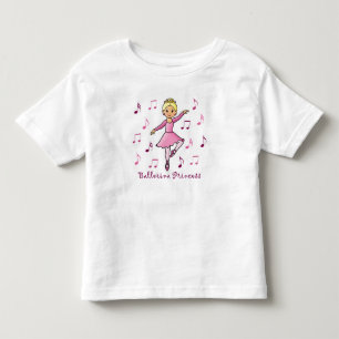 T-shirt Pour Les Tous Petits Ballerina Princess