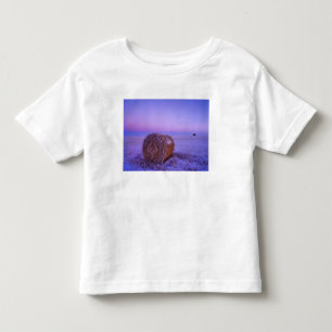 T-shirt Pour Les Tous Petits Balles de paille en hiver près de Cartwright Nord