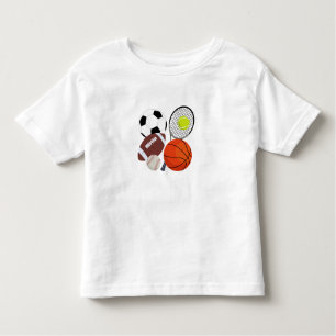 T-shirt Pour Les Tous Petits Balles sportives