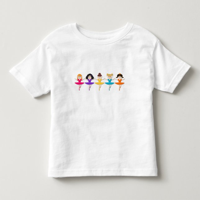 T-shirt Pour Les Tous Petits ballet (Devant)