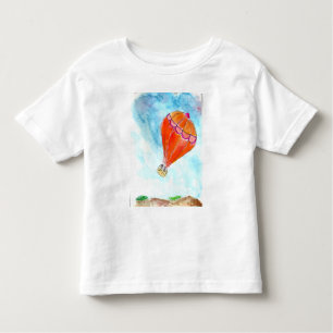 T-shirt Pour Les Tous Petits Ballon à air chaud