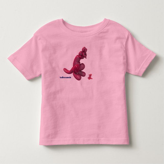 T-shirt Pour Les Tous Petits Balloonimals plein d'entrain et Sammy les (Devant)