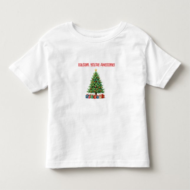 T-shirt Pour Les Tous Petits Balsam, tu es génial (Devant)
