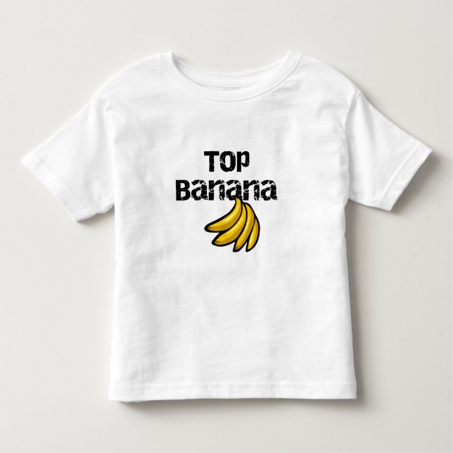 T-shirt Pour Les Tous Petits Banane supérieure (Devant)