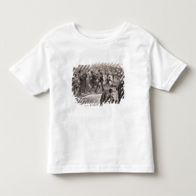 T-shirt Pour Les Tous Petits Baptême de nègre aux Etats-Unis (Devant)