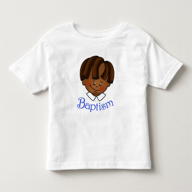 T-shirt Pour Les Tous Petits Baptême Garçon (Devant)