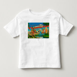 T-shirt Pour Les Tous Petits Barrage grand de Coulee, Washington - grande