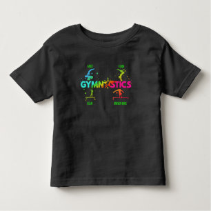 T-shirt Pour Les Tous Petits Bars de gymnastique pour femmes Coffre-fort pour p
