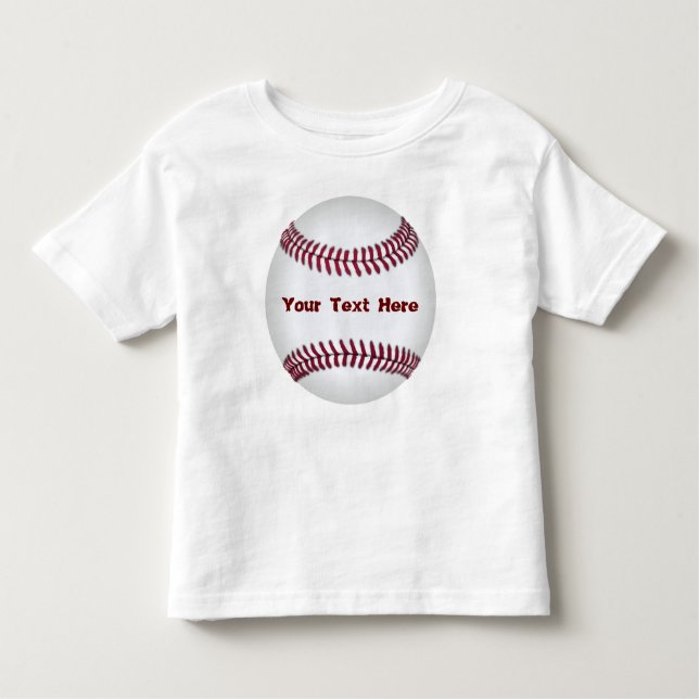T-shirt Pour Les Tous Petits Base-ball (Devant)